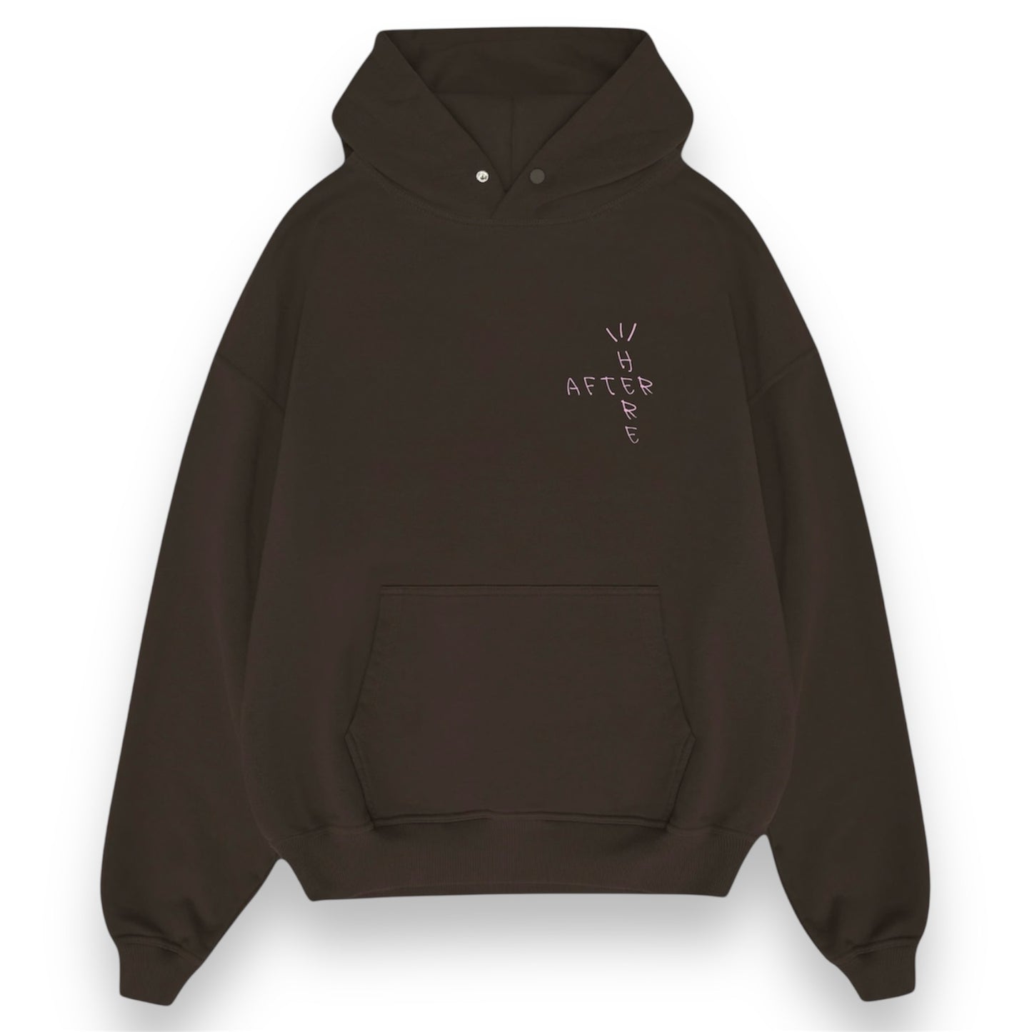 “All Praise” (Brown) - Oversized Hoodie