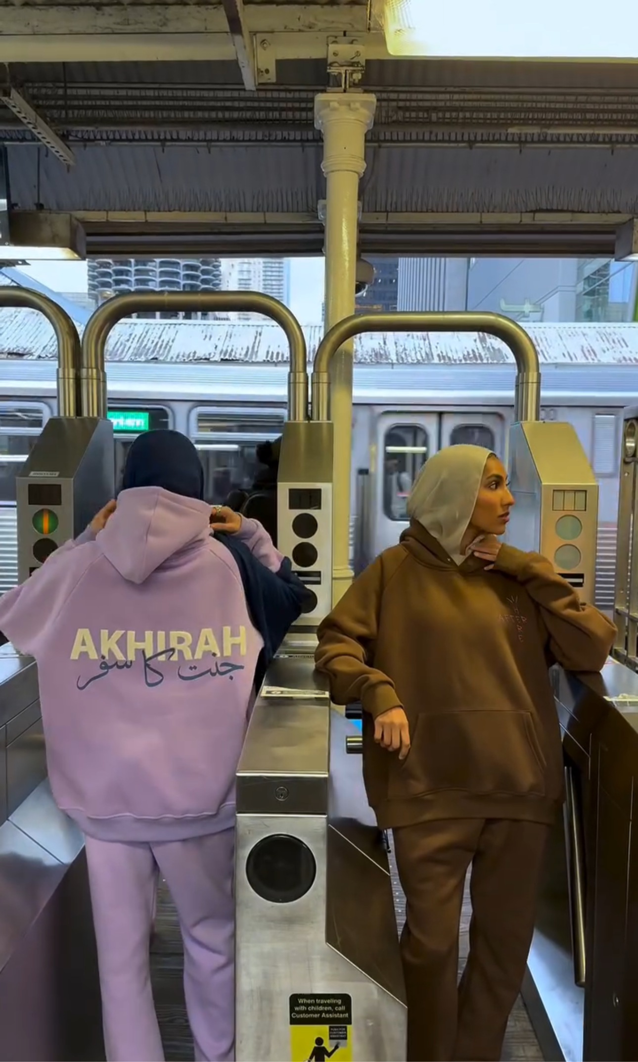“All Praise” (Brown) - Oversized Hoodie