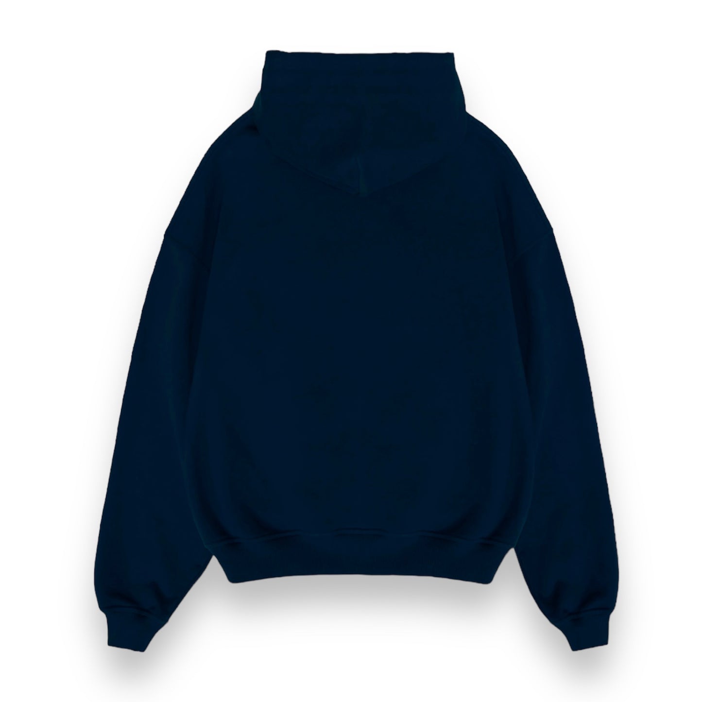 “Ye must fear thy Almighty” Ovesized Hoodie - Navy Blue