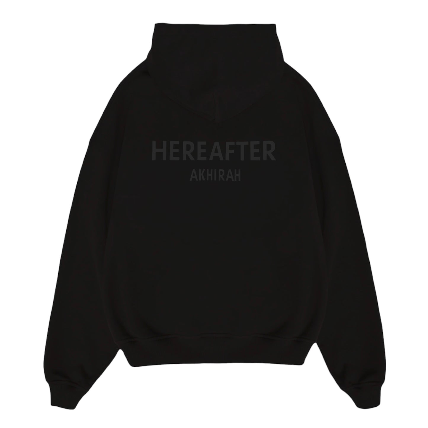 “We Are” Oversized Hoodie - Black