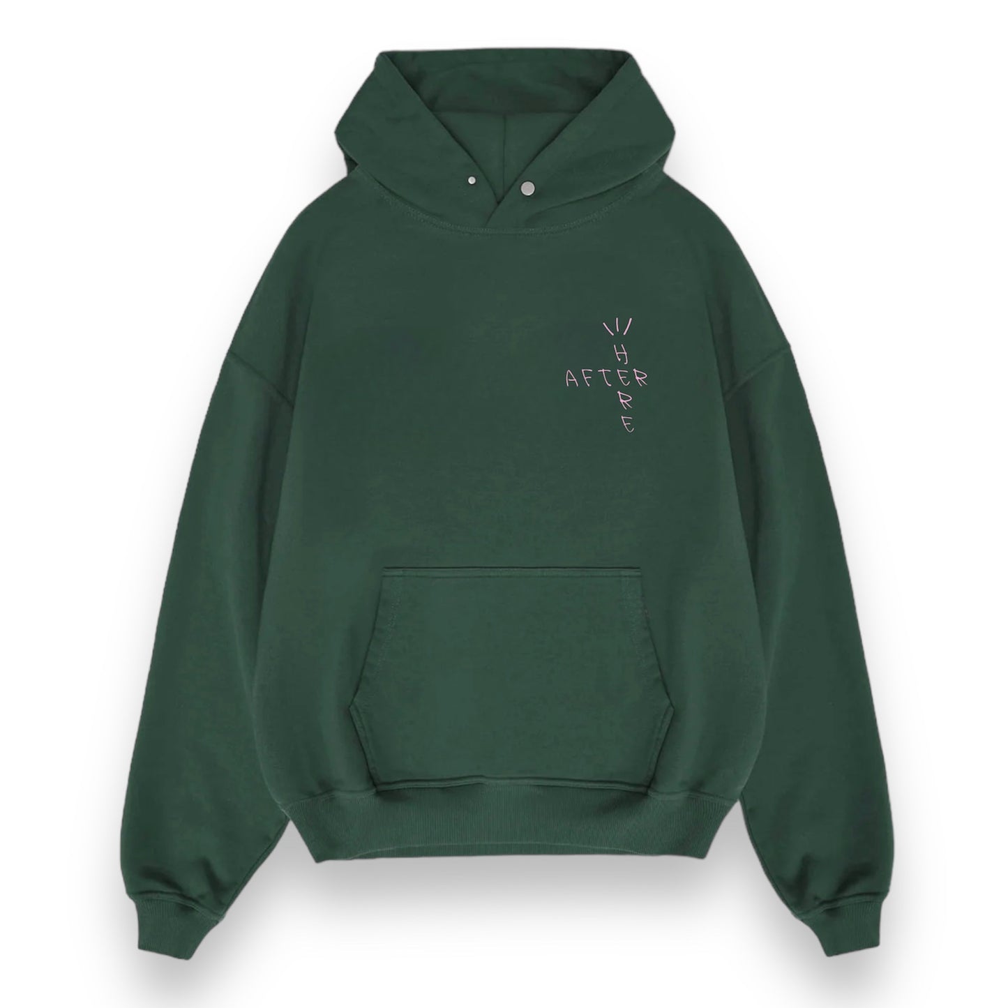 “All Praise” Oversized Hoodie - Green