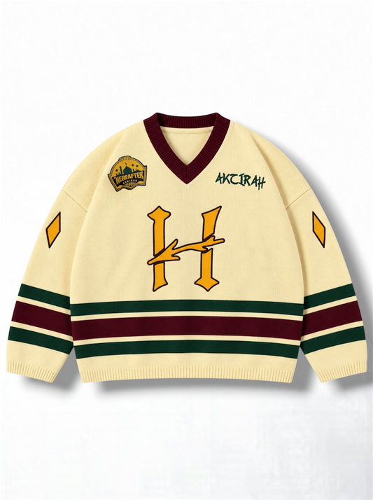 “Ahl Al-Jannah” Yellow - Hockey Knit Jersey