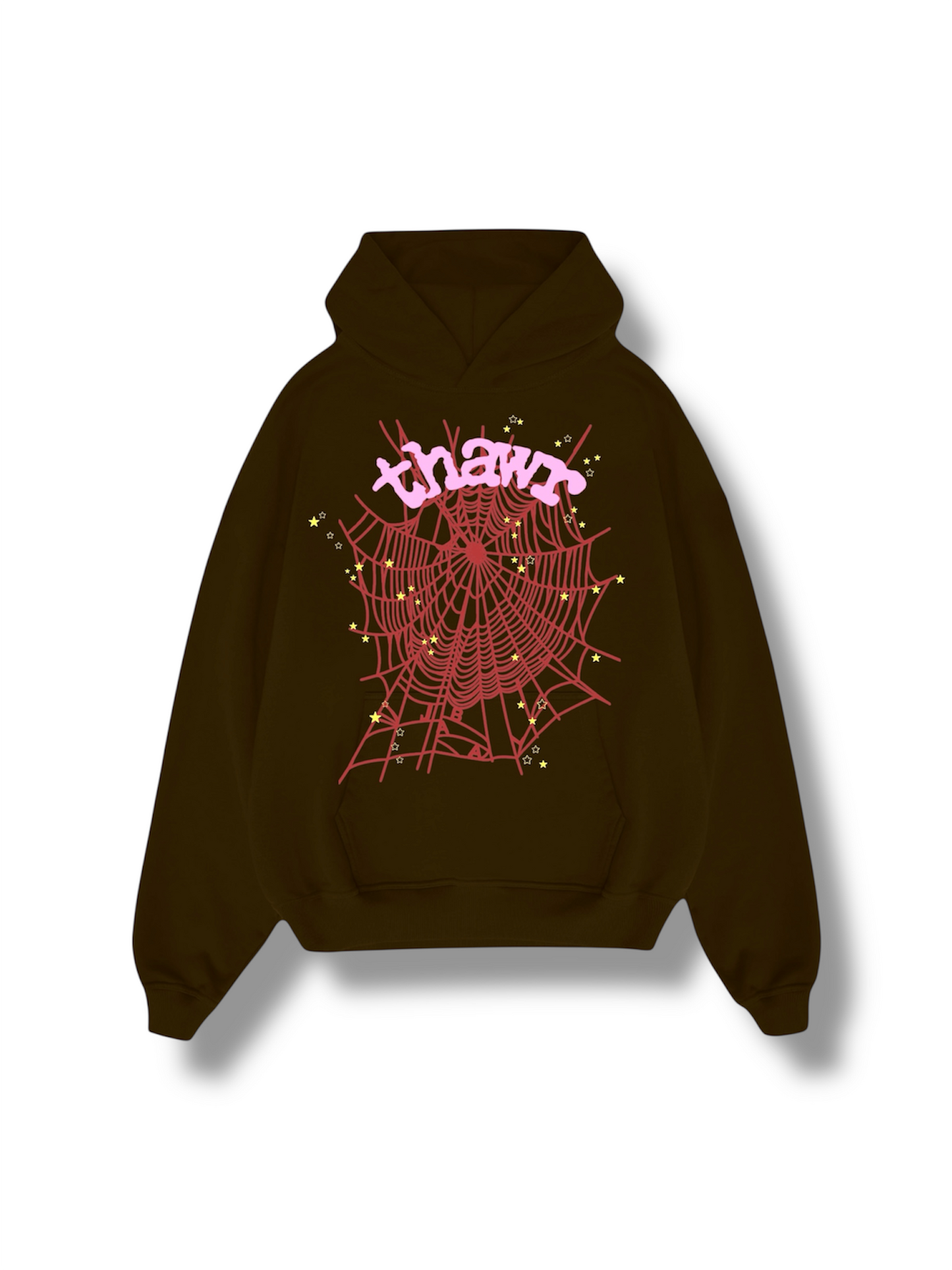 “Thawr Spider” Oversized Hoodie - Brown
