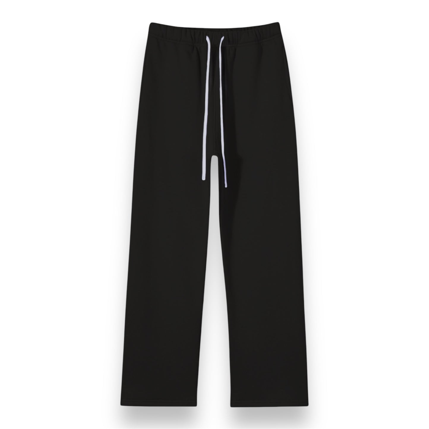 Straight Leg Sweatpant - Black