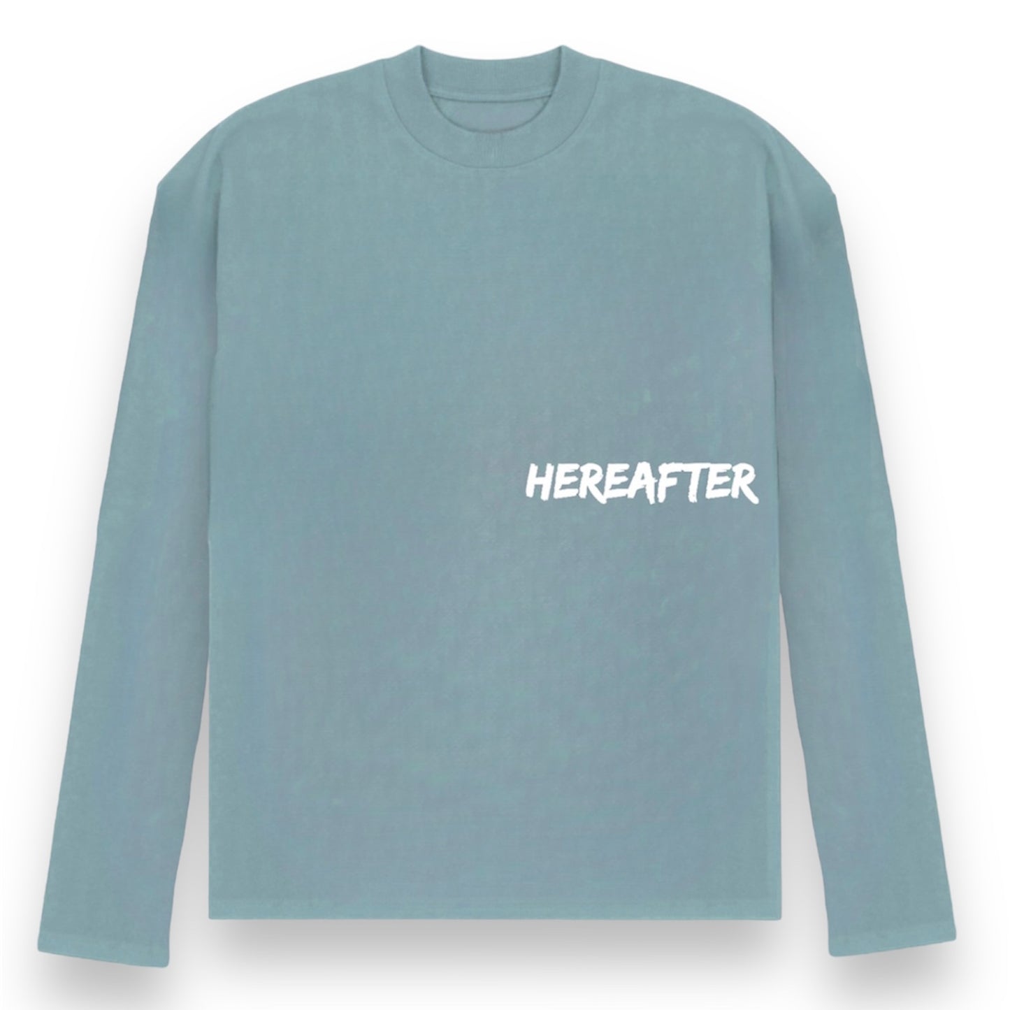 “Foundation” LS Tee - Aqua